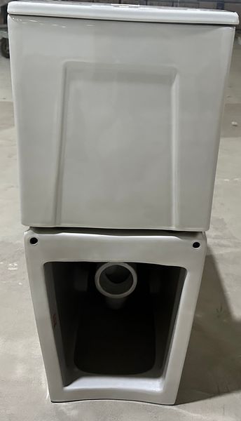 Пристенный унитаз-компакт Mixxus QUADRO-0404-T1 660х360х820mm, система смыва TORNADO 1.0 (MI6688) MI6688 фото