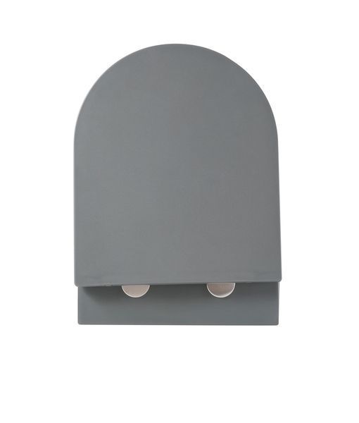 Комплект: MIXXUS PREMIUM ELLIPSE-SET-2101 GRAY Унітаз система змиву TORNADO 3.0+ Інсталяція KOER KT-0404 + панель KT-0604-07 GUN GRAY (MP6668) MP6668 фото