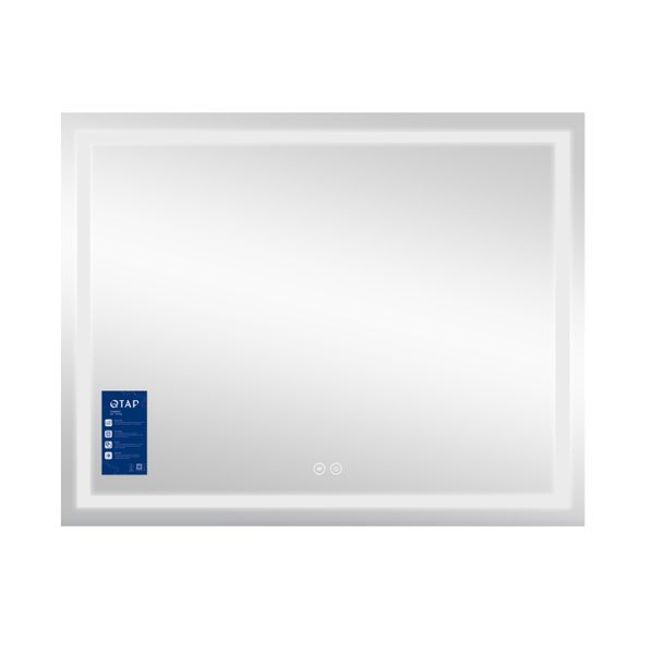 Зеркало Qtap Mideya (MI1) 1000х700 с LED-подсветкой Touch, с антизапотеванием, диммером, рег. яркости QT2078NCF10070 SD00054603 фото