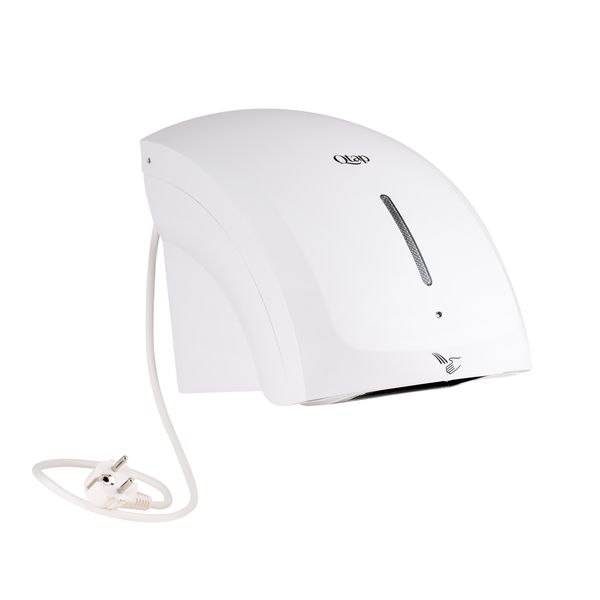 Сушилка для рук Qtap Pohodli настенная QTS2000MP White (Pobut) SD00042868 фото