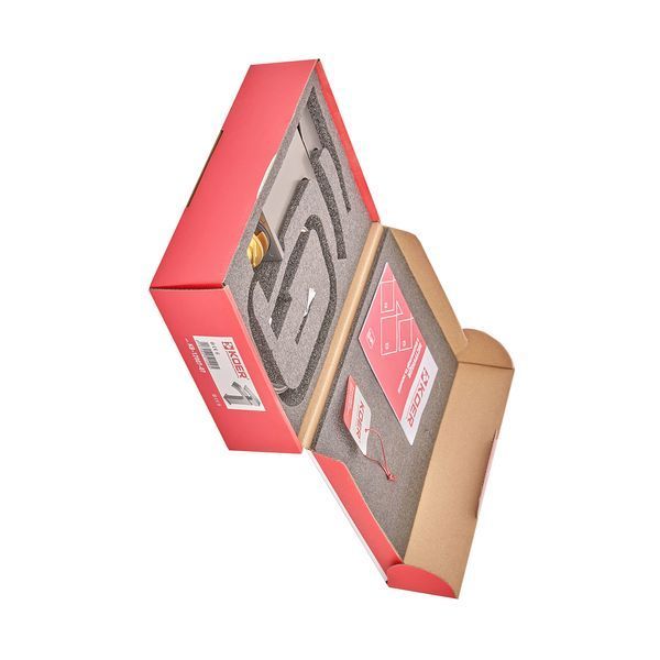 Змішувач для умивальника Koer KB-12007-07 (Колір графіт) (KR5152) KR5152 фото
