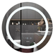 Зеркало Mixxus PLAIN MC02-80-CASE с Led Touch, Anti-fog, димером, регулятором яркости, часами (MI7158) MI7158 фото 1