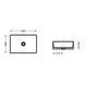 Раковина-чаша Qtap Tern 600x400x110 White QT171180841W SD00052923 фото 2