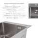 Акционный набор Lidz: мойка H4545 Decor 2,5/0,5 мм + Смеситель Aria для кухни с гибким изливом (k35) Grey SD00057347 фото 3