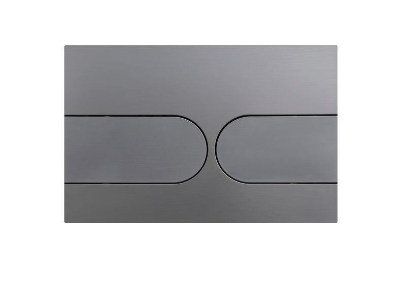 Комплект: MIXXUS PREMIUM ELLIPSE-SET-2101 GRAY Унітаз система змиву TORNADO 3.0+ Інсталяція KOER KT-0404 + панель KT-0604-07 GUN GRAY (MP6668) MP6668 фото