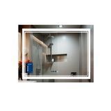 Зеркало Qtap Cardinal 1000х700 с LED-подсветкой Touch, с антизапотеванием, с диммером, рег. темп. цвета (3000-6500K) QT0478C10070 SD00052326 фото