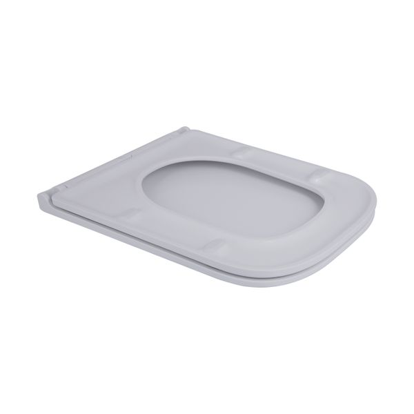 Унитаз-компакт Qtap Cardinal Ultra Quiet безободковый с сиденьем Soft-close QT04222168AUQ3W SD00051950 фото