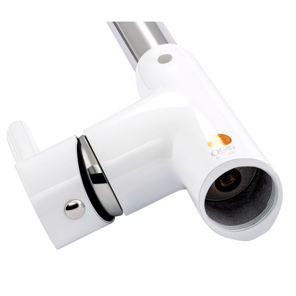 Змішувач для кухні Qtap Grand QTGRAWCR007F Chrome/White SD00039613 фото