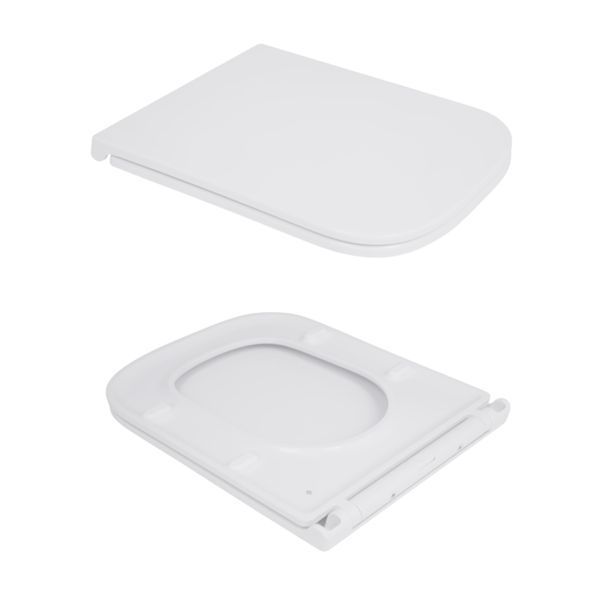 Унитаз-компакт Qtap Cardinal Ultra Quiet безободковый с сиденьем Soft-close QT04222168AUQ3W SD00051950 фото