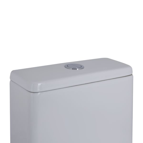 Унітаз-компакт Qtap Cardinal Ultra Quiet безободковий з сидінням Soft-close QT04222168AUQ3W SD00051950 фото