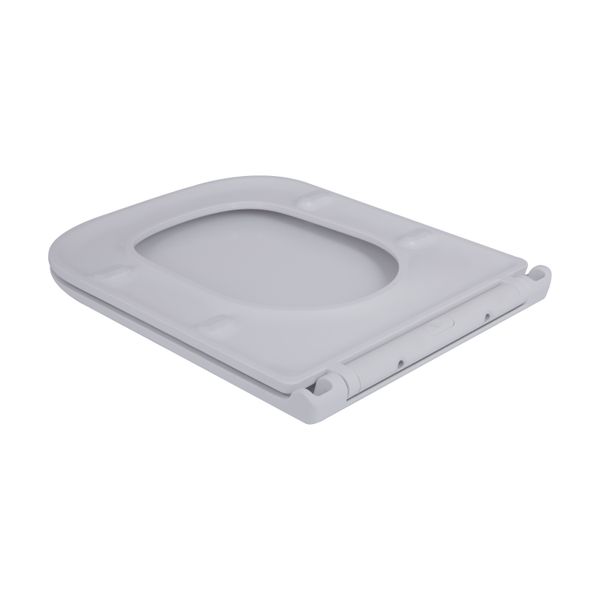 Унітаз-компакт Qtap Cardinal Ultra Quiet безободковий з сидінням Soft-close QT04222168AUQ3W SD00051950 фото