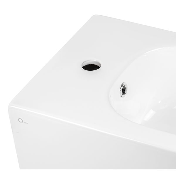 Биде подвесное Qtap Jay 520х360х320 White QT07555376W SD00040388 фото