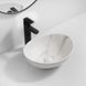 Раковина накладная MIXXUS PREMIUM ELLIPSE-0108 MARBLE 400х330х145mm (MP6526) MP6526 фото 4