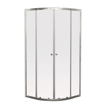 Душова кабіна без піддону Mixxus Premium DIVERSE SC01-90x90x195-TR Chrome прозоре скло 5мм (MI6859) MI6859 фото