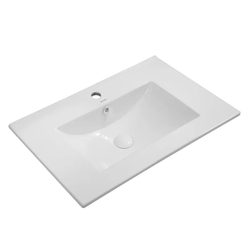 Раковина мебельная Mixxus Premium CUBIC-1502 710х460х170mm с отверстием под смеситель и переливом (MP6496) MP6496 фото