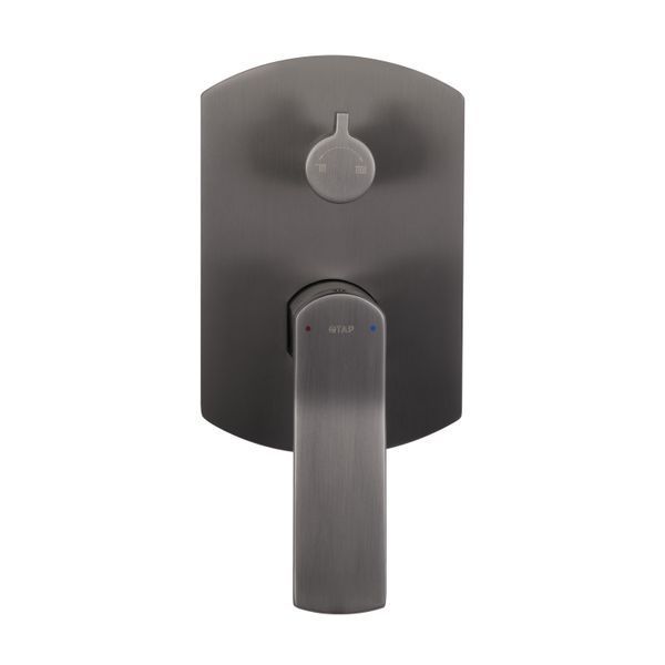 Душова система прихованого монтажу Qtap Slavonice QTSLA113GMB45899 Gunmetal Black PVD, латунь, графіт SD00052023 фото