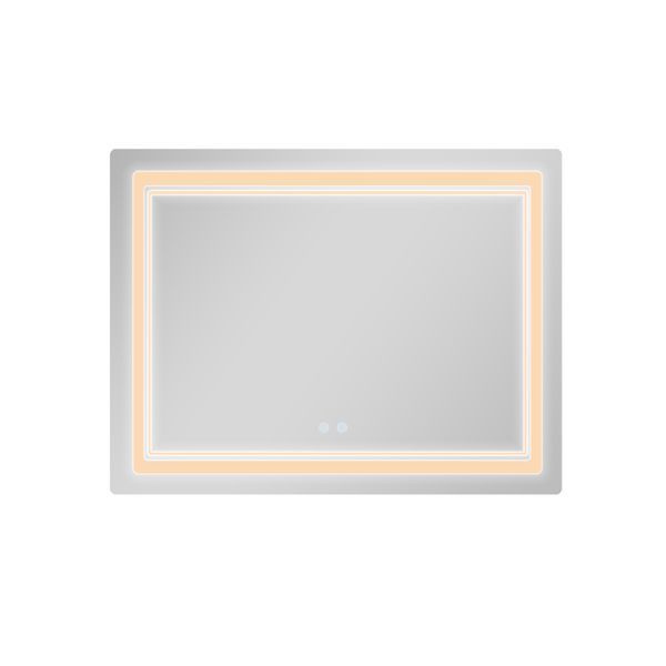 Зеркало Qtap Cardinal (CA2) 1000х800 с LED-подсветкой Touch, с антизапотеванием, с диммером, рег. темп. цвета (3000-6500K) QT0478C1008048455 SD00054579 фото