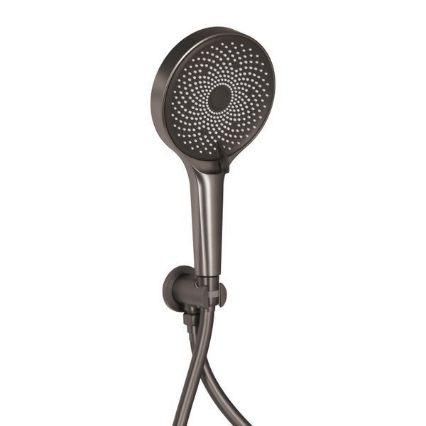 Душова система прихованого монтажу Qtap Slavonice QTSLA113GMB45899 Gunmetal Black PVD, латунь, графіт SD00052023 фото