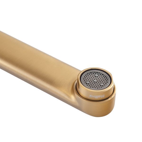 Змішувач для ванни Haiba GAUDI 006 EURO BRUSHED GOLD (HB9598) HB9598 фото
