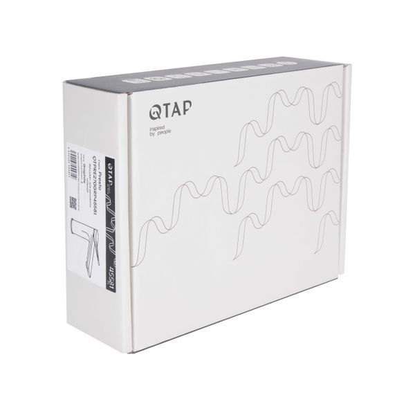 Смеситель для раковины Qtap Presto QTPRE270GRP45581 Gunmetal Black SD00051705 фото