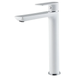 Смеситель для умывальника HAIBA ALEX 001 HIGH WHITE-CHROME (HB9564) HB9564 фото 1