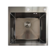 Мийка MIXXUS MH5050 DECOR GRAPHITE (MH5050 DECOR NANO-BLACK)(3.0/0.8) з нерж. сталі (колір графіт) (MX1929) MX1929 фото 1