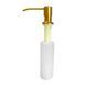 Комплект для кухни Brushed Gold: Мойка Mixxus MH6050 Micro Decor 600х500 мм + Смеситель Koer KI-70004-12 с выдвижным изливом KR220424 фото 16