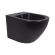 Биде подвесное Qtap Robin 495х370х325 Matt black QT1355046FMB