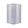 Душевая кабина Lidz Wawel SC80x80.SAT.LOW.GR, стекло тонированное 4 мм без поддона