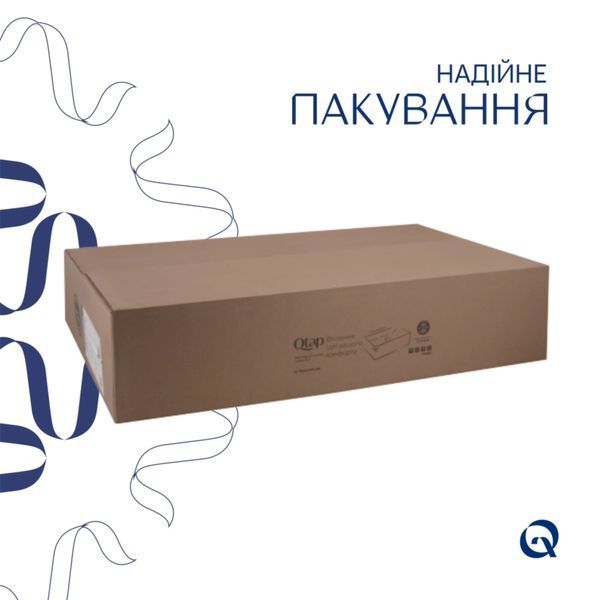 Комплект Qtap Kolibri: Раковина накладная 425x425x140 мм, White, квадратная + Донный клапан Pop-up PU02 SD00054592 фото