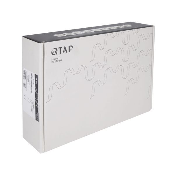 Змішувач для раковини Qtap Presto високий QTPRE269GRP45582 Graphite SD00051706 фото