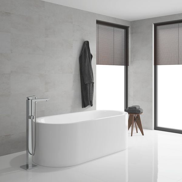 Напольный смеситель для ванны Grohe Eurocube (23672001) 23672001 фото