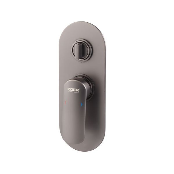 Встраиваемая душевая система Koer KB-62028-07 2 функции (Цвет графит) (KR6011) KR6011 фото
