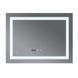 Дзеркало Mixxus WARM MR02-90x70 з Led Touch, Anti-fog, димером, регулятором яскравості, годинником (MI6673) MI6673 фото 2