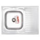 Мойка кухонная Zerix Z8060L-08-180MD (micro decor) (ZS0605) ZS0605 фото 1