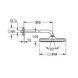 Верхний душ с кронштейном к стене Grohe Tempesta 250 Cube из WaterSaving (266872430) 266872430 фото 2