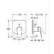 Однорычажный смеситель Grohe Cubeo с переключателем на 2 положения (1017780000) 1017780000 фото 3
