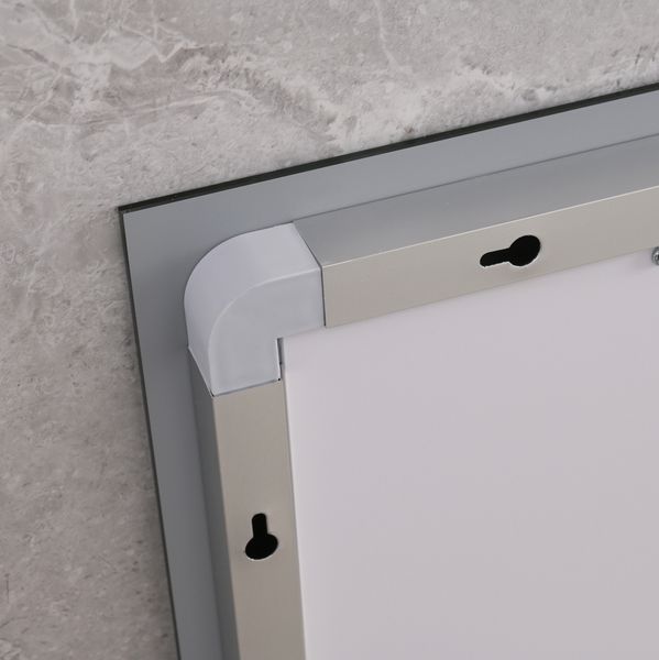Дзеркало Mixxus HARD MR06-50x80-CASE з Led Touch, Anti-fog, димером, регулятором яскравості, годинником (MI6657) MI6657 фото