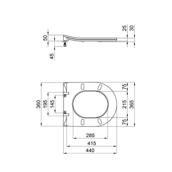 Сиденье для унитаза Qtap (Robin, Scorpio) с микролифтом Slim QT99U184UF450MB SD00046079 фото