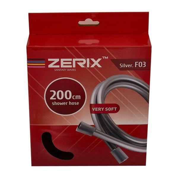 Шланг Zerix Silver.F03 - 200см Упаковка коробка (ZX5686) ZX5686 фото