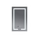 Дзеркало Mixxus HARD MR06-50x80-CASE з Led Touch, Anti-fog, димером, регулятором яскравості, годинником (MI6657) MI6657 фото 2