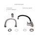 Акционный набор Lidz: мойка H6350BR интегрированная крыло справа Brushed Black PVD 3,0/1,0 мм + Смеситель Aria для кухни с гибким изливом (k35) Black SD00057372 фото 8