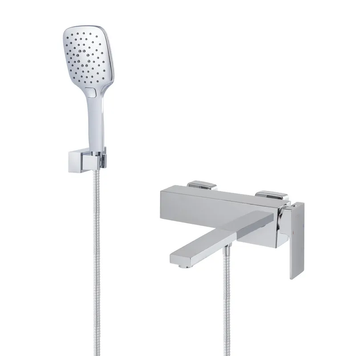 Змішувач для ванни з коротким виливом Koer KB-41039-01 (Колір хром) (KR5996) KR5996 фото