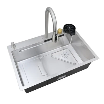 Мойка Mixxus Premium MH7246-SET-01.SUS304 со встроенным смесителем (MX1697) MX1697 фото
