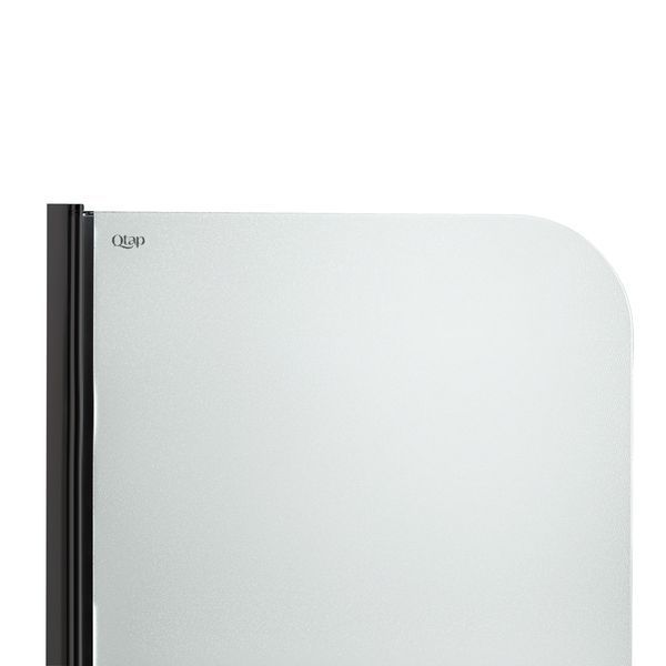 Штора на ванну Qtap Standard BLM407513APL скло Pear 6 мм, 75х140 см, ліва SD00051928 фото