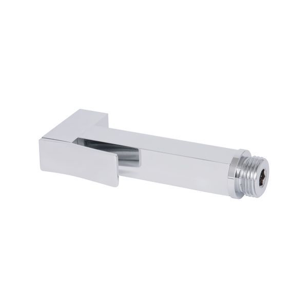 Лейка для гигиенического душа Qtap Rucni прямоугольная QTCRMB120 Chrome (Bidet) SD00035709 фото