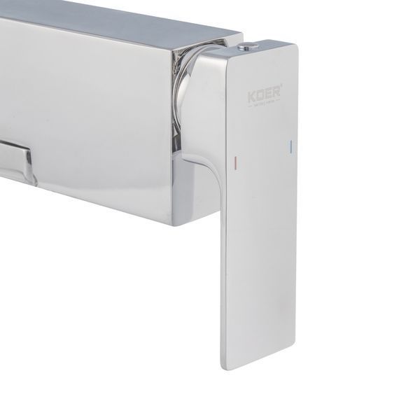 Змішувач для ванни з коротким виливом Koer KB-41039-01 (Колір хром) (KR5996) KR5996 фото