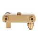 Душевая колонна со смесителем Haiba MILANO 003-J BRUSHED GOLD (HB9620) HB9620 фото 4