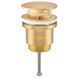Комплект 3 в 1 WHITE / MATTE GOLD: Меблева раковина MIXXUS STYLE-1502 70х48 см + Змішувач KOER KB-10028-12 + Донний клапан PW-11-12 KRM999194 фото 11