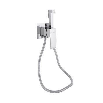 Набор для гигиенического душа Qtap Swan Cascada прямоугольный QTSWA262CRM45567 Chrome SD00051691 фото